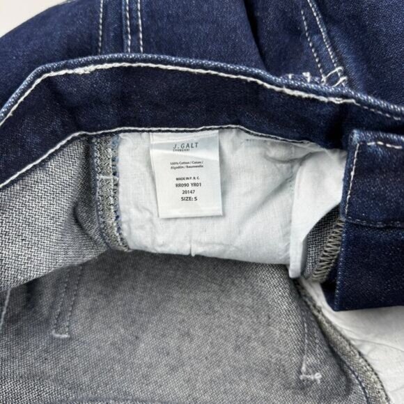 JOHN GALT Brandy Melville Ariana High Rise Loose Carpenter Jeans Sz Small Blue - Picture 7 of 9